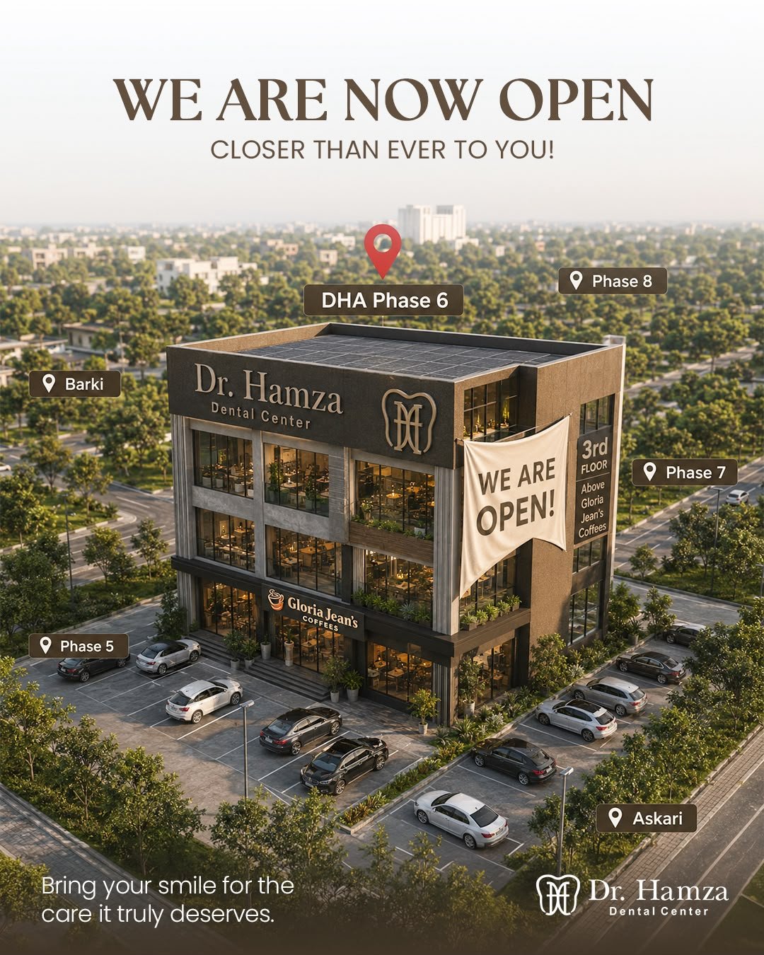Dr. Hamza Dental Center New Location